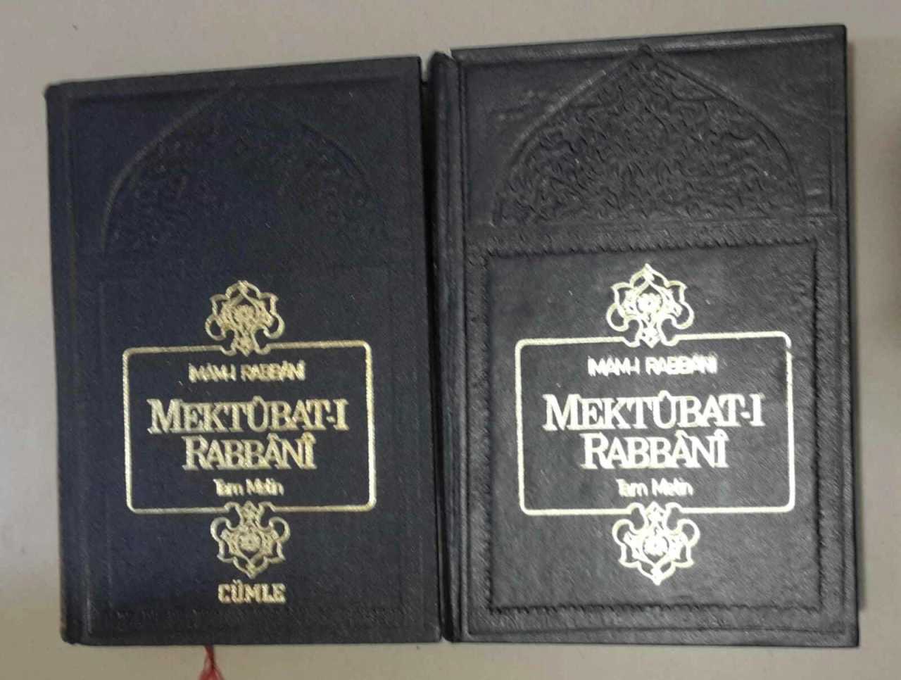 2.el, Mektubat-ı Rabbani Tam Metin 2 cilt, 1985 Baskı, Abdulkadir Akçiçek