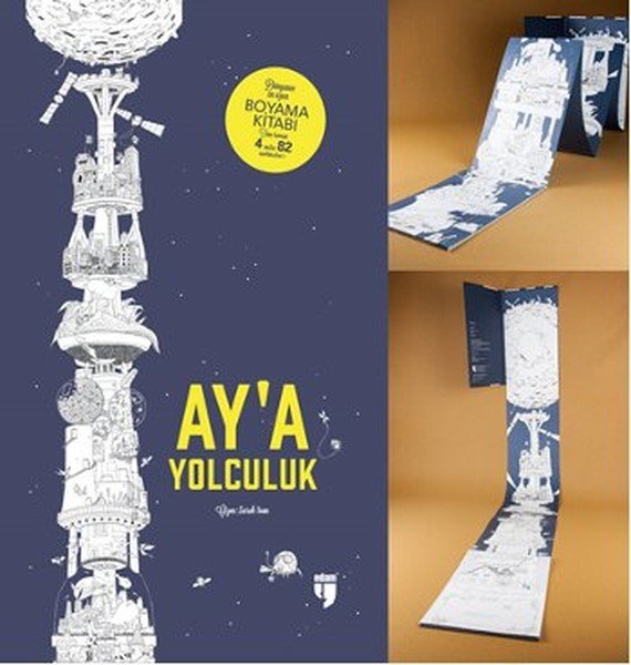 Aya Yolculuk-Dünyanin En Uzun Boyama Kitabi