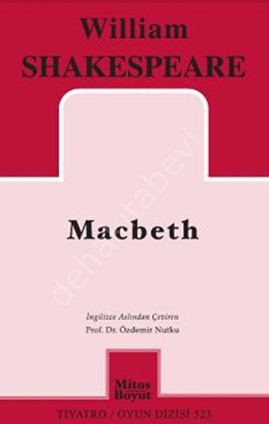 Macbeth (Özdemir Nutku çevirisi), Mitos Boyut Yayınlar