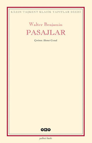 Pasajlar, Walter Benjamin