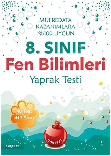 8. SINIF FEN BİLİMLERİ YAPRAK TESTİ - YENİ MÜFREDAT, Nartest