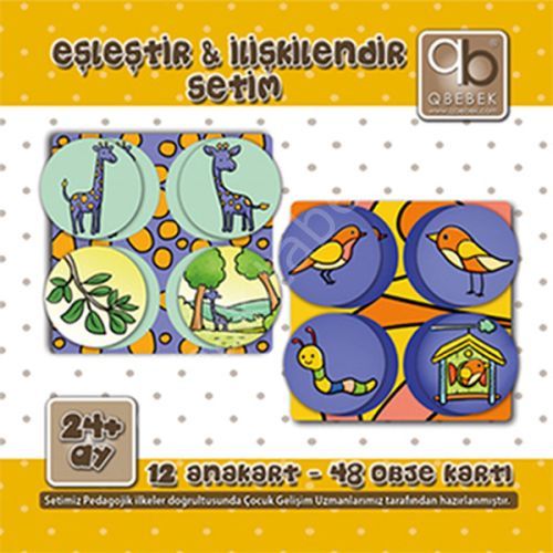 Q Bebek Eşleştir & İlişkilendir Setim 21+ ay, Q Bebek