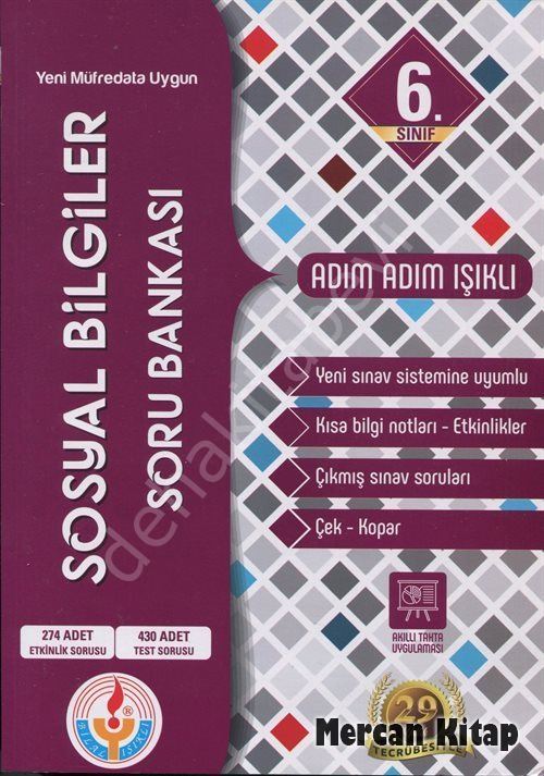 6.SINIF SOSYAL BİLGİLER SORU BANKASI, Adım Adım Yayıncılık