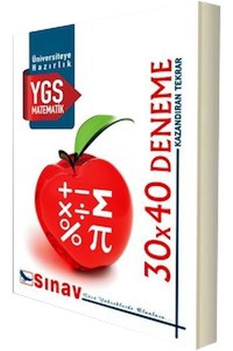 Sınav Ygs Matematik 30*40 Deneme Sınavı