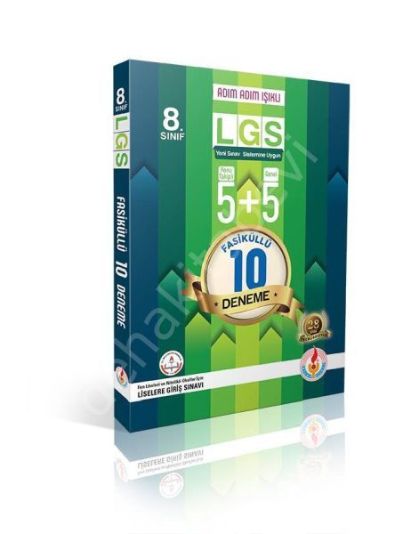 8. Sınıf LGS Adım Adım Işıklı 10 Fasiküllü Deneme, Bilal Işıklı Yayınla