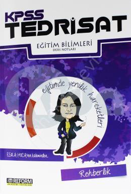 KPSS Tedrisat Eğitim Bilimleri Rehberlik Ders Notları Reform, Reform Akademi Yayın