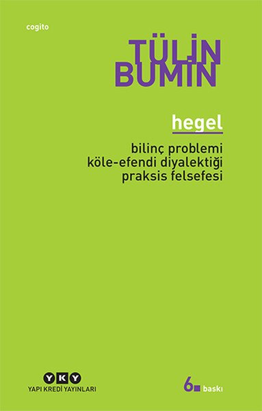 Hegel Bilinç Problemi Köle Efendi Diyalektiği Praksis Felsefesi, Tülin Bumin