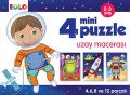 4 Mini Puzzle Uzay Macerası (2-3 Yaş), Eolo