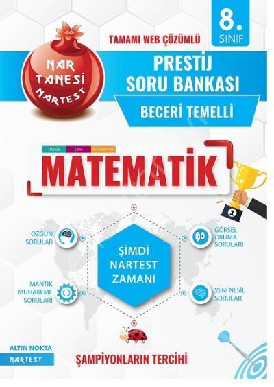 8. Sınıf Prestij Matematik Soru Bankası, Nartest