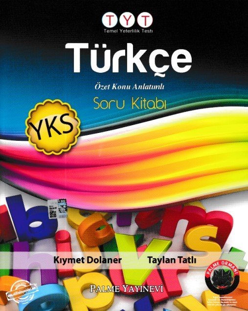 Palme YKS TYT Türkçe Soru Kitabı
