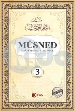 Müsned 3 Cilt Karton Kapak İmam Ahmed B Hanbel