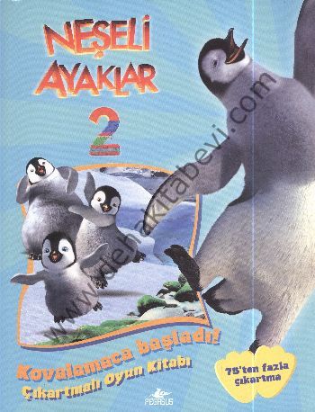 Neşeli Ayaklar 2 - Çıkartmalı Oyun Kitabı