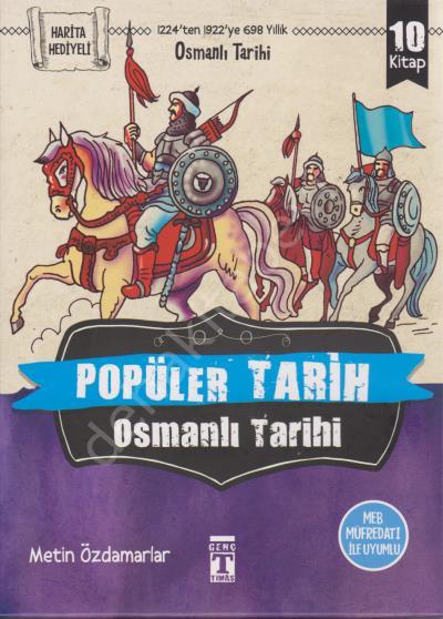 Popüler Tarih Osmanlı Tarihi Set - (10 Kitap)