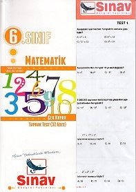 Sınav 6.Sınıf Matematik Yaprak Test (32 adet)- 2018