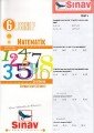 Sınav 6.Sınıf Matematik Yaprak Test (32 adet)- 2018