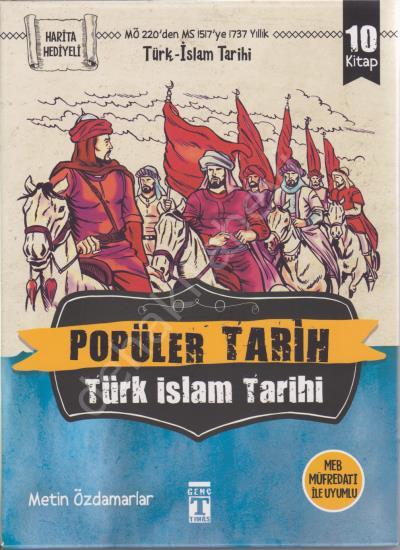 Popüler Tarih Türk İslam Tarihi Set - (10 Kitap)