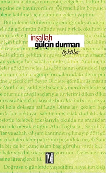 İnşallah, Gülçin Durman, İz Yayıncılık