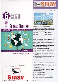 Sınav 6.Sınıf Sosyal Bilgiler Yaprak Test (24 Test)