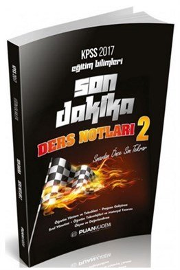 2018 KPSS Eğitim Bilimleri Son Dakika Ders Notları 2