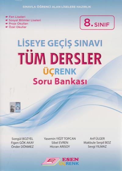 Esen Üçrenk 8. SINIF LGS TÜM DERSLER SORU BANKASI