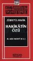 Hakikatin Özü (Zübdet'ül Hakaik), Seyyid H. Hüseyinzade, M. Aziz Nesefi