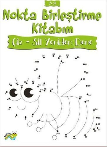 Nokta Birleştirme Kitabım Yeşil; Çiz-Sil Yeniden Dene, Net Çocuk