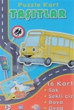 Kutulu Puzzle Kart-Taşıtlar, Net Çocuk