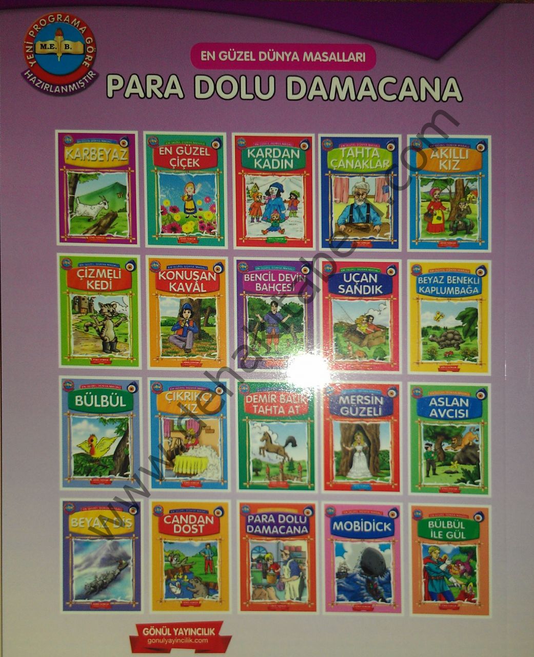 En Güzel Dünya Masalı (20 Kitap Takım), Gönül Yayıncılık
