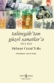 Talimgahtan Güzel Sanatlara 1921 1923, Mehmet Cemal Tollu