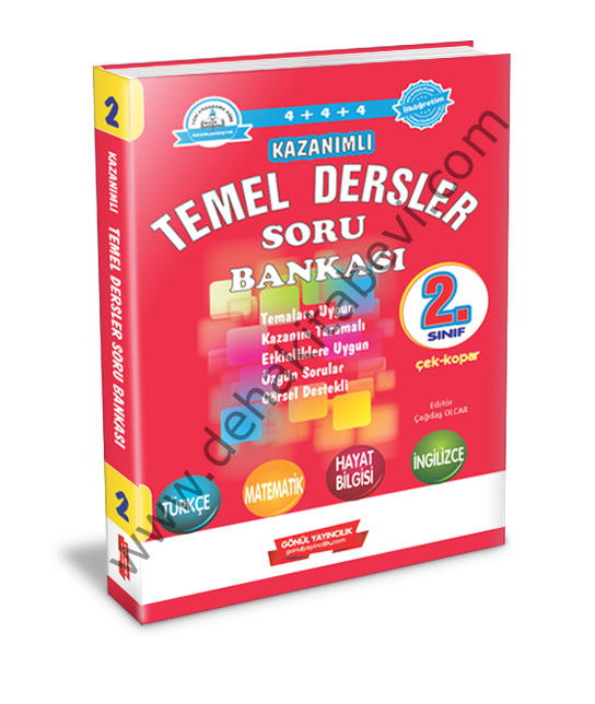 2. Sınıf Kazanımlı Temel Dersler Soru Bankası
