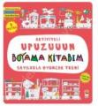 Aktiviteli Upuzuuun Boyama Kitabım - Sayılarla Oyuncak Treni