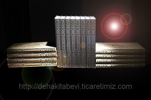 Cami Boy Renkli Tecvidli ve Mealli Kuranı Kerim, 7 Renk