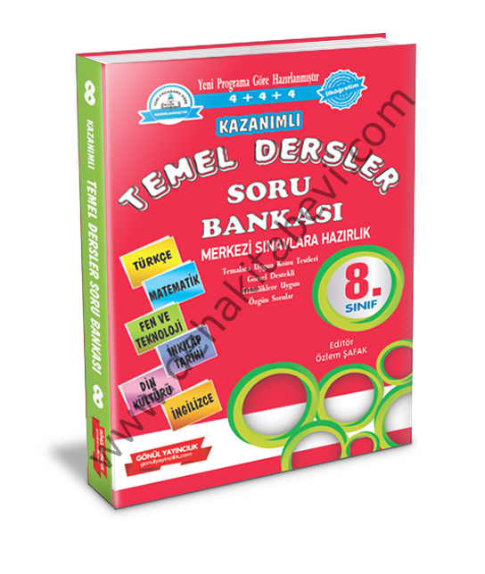 8. Sınıf Kazanımlı Temel Dersler Soru Bankası