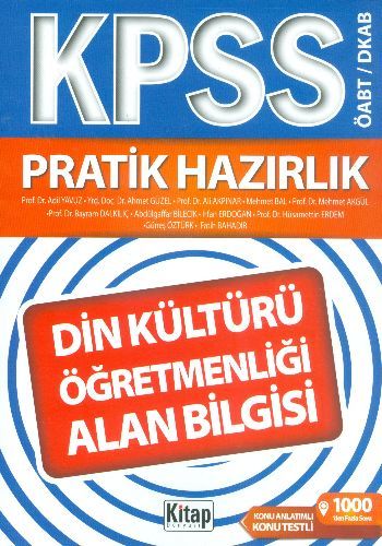 Din Kültürü ve Ahlak Bilgisi Öğretmenliği Alan Bilgisi Hazırlık Kitabı