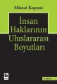 İnsan Haklarının Uluslararası Boyutları, Münci Kapani