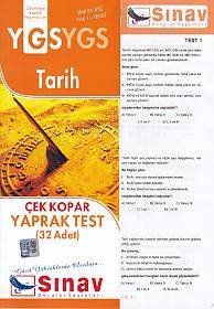 Sınav Ygs Tarih Yaprak Test (32 Test)
