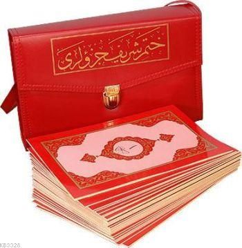 HAYRAT HATMİ ŞERİF RAHLE BOY-Karton Kapak-ÇANTALI