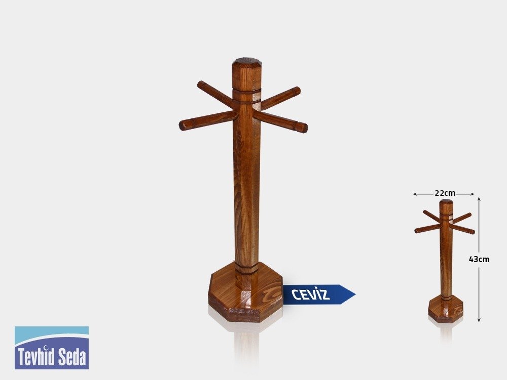 Ahşap Tesbihlik Ceviz