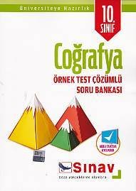 Sınav 10.Sınıf Coğrafya Örnek Test Çözümlü Soru Bankası