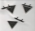 GÜMÜŞ OKSİTLİ SÜRGÜLÜ CEVŞEN, demir cevşen/metal cevşen,1 adet