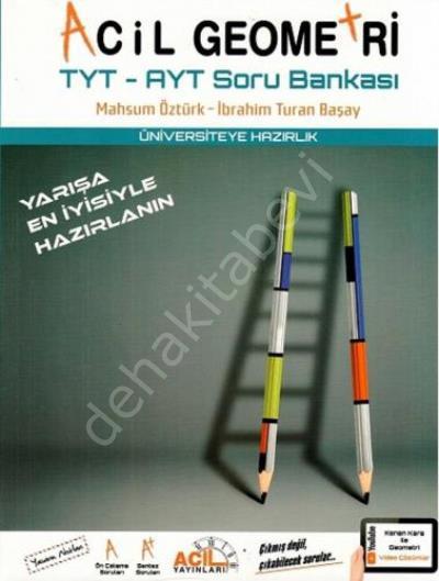 TYT AYT Acil Geometri Soru Bankası 2020, Acil Yayınları