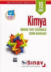 Sınav 10.Sınıf Kimya Örnek Test Çözümlü Soru Bankası