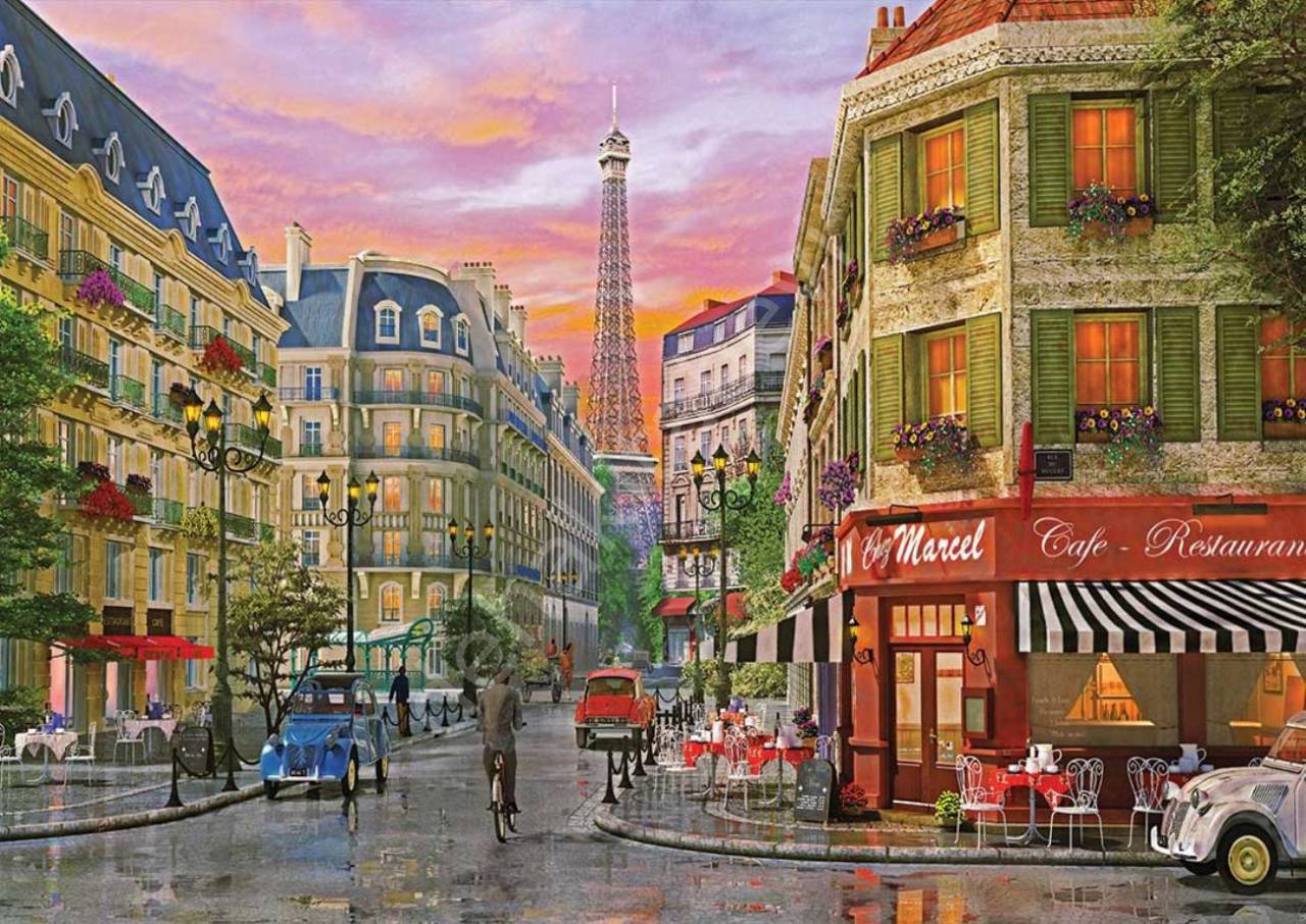 1000 Parça Rue Paris Puzzle 11357, Ks Games