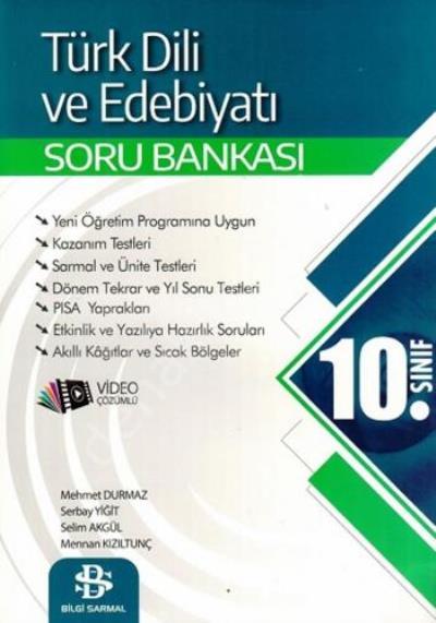 10.Sınıf  Srmal S.B. Edebiyat - 2020, Bilgi Sarmal