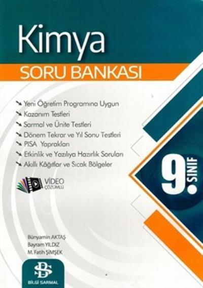 9.SINIF SARMAL S.B. KİMYA - 2020, Bilgi Sarmal