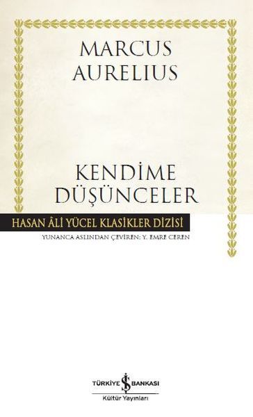 Kendime Düşünceler Hasan Ali Yücel Klasikleri Ciltli, Marcus Aurelius
