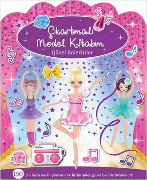 Çıkartmalı Model Kitabım Güzel Balerinler, Altın Kitaplar