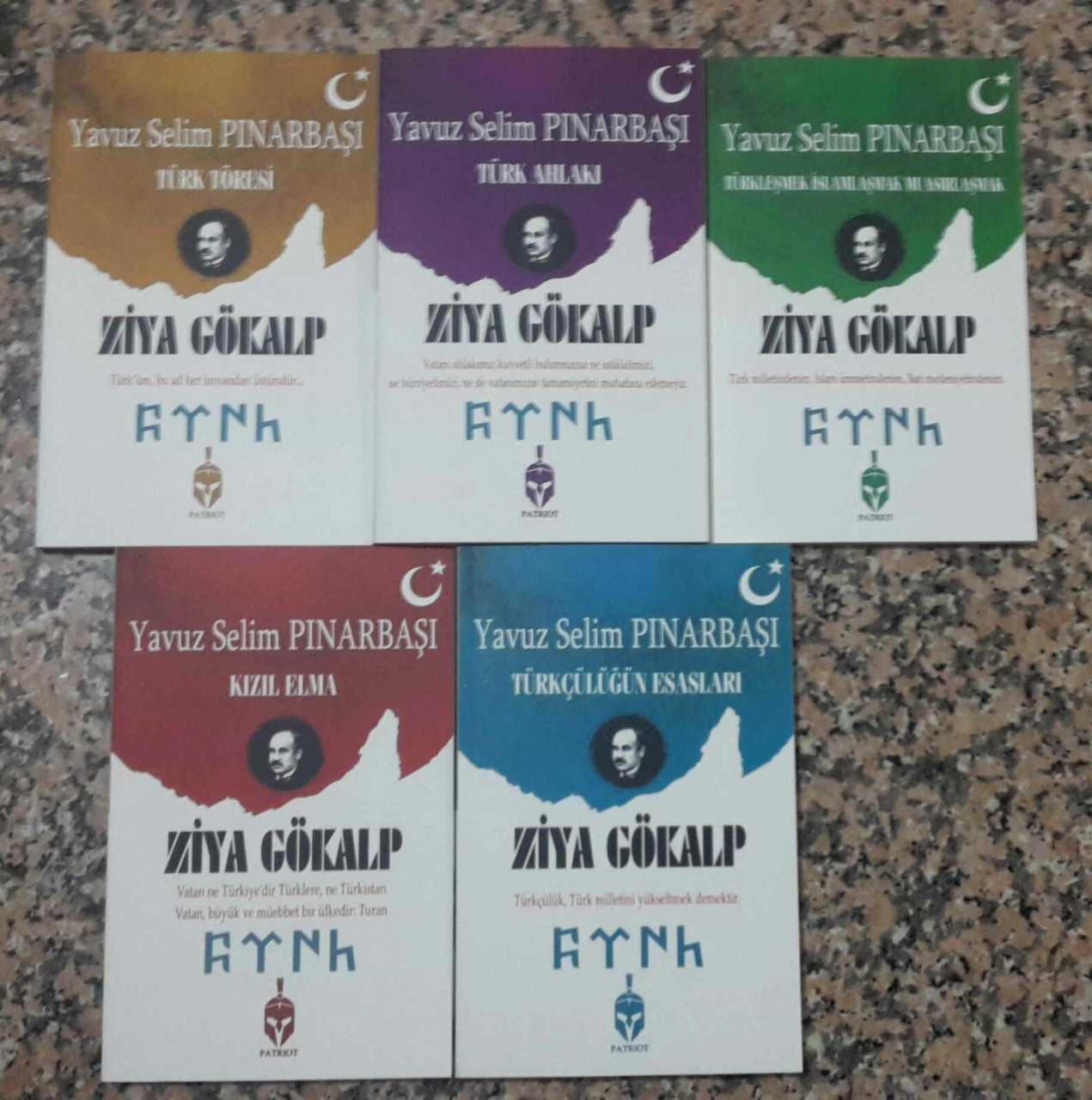 Ziya Gökalp Kitap Seti, 5 kitap, Patriot Yayınları