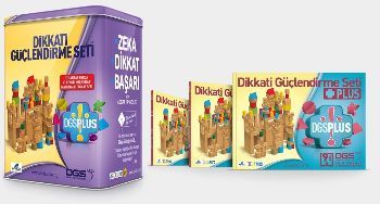 Dikkati Güçlendirme Seti Plus 9 Yaş 3 Kitap 112 Parça Ahşap Kutu