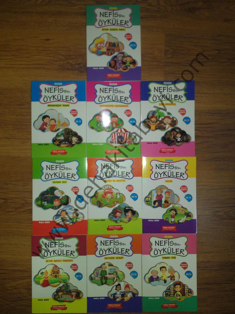 Özgün - Nefis Öyküler (10 Kitap Takım), Gönül Yayıncılık